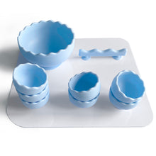 Load image into Gallery viewer, Myboree Washable Silicone Painting Mat for Craft DIY Resin Molding Clay Handcraft with Detachable Cups, Palette and Brush Holder 15.7‘’x 11.8’’