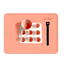 Load image into Gallery viewer, Myboree Washable Silicone Painting Mat for Craft DIY Resin Molding Clay Handcraft with Detachable Cups, Palette and Brush Holder 15.7‘’x 11.8’’