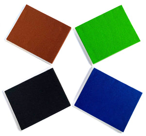 Myboree Craft Washable Square Large Ink Pads Stamps for Kids DIY Projects Scrapbooking Stamping 4 Colors Set 2