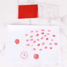 Load image into Gallery viewer, Myboree Craft Washable Square Large Ink Pads Stamps for Kids DIY Projects Scrapbooking Stamping 4 Colors Set